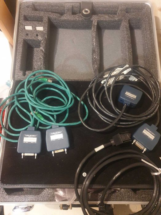 Miernik sieciowy, tester LAN, Ethernet, Cat 5e, Wavetek, Lantek, Fluke