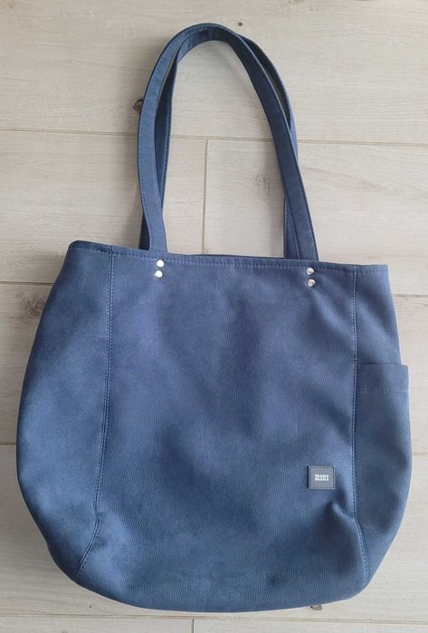Duża torba Mana model - Diva kolor - jeans