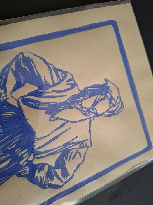 Minhota - Linogravura original e limitada - 14,5 x 21 cm