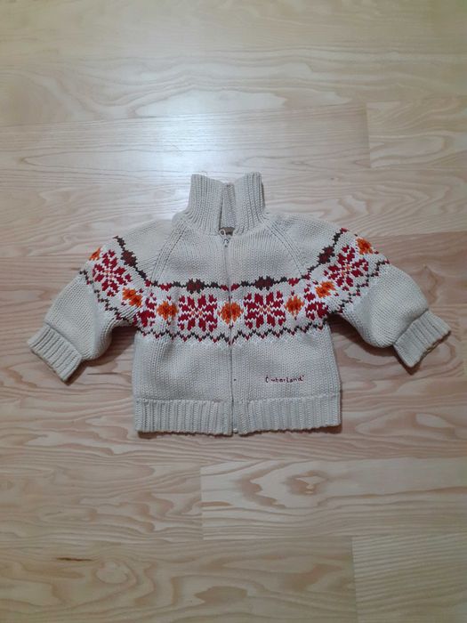 Sweter chłopięcy firmy Timberland, rozmiar 80, wiek 12 miesięcy