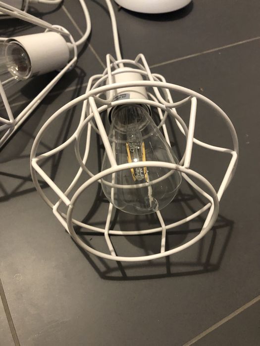 Lampa sufitowa  biała!