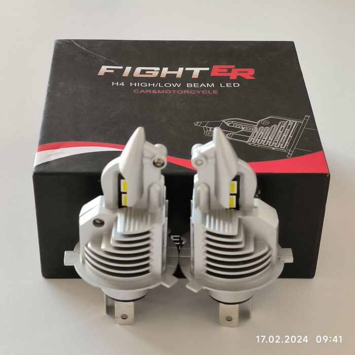 Led світлодіодні лампи FIGHTER H4