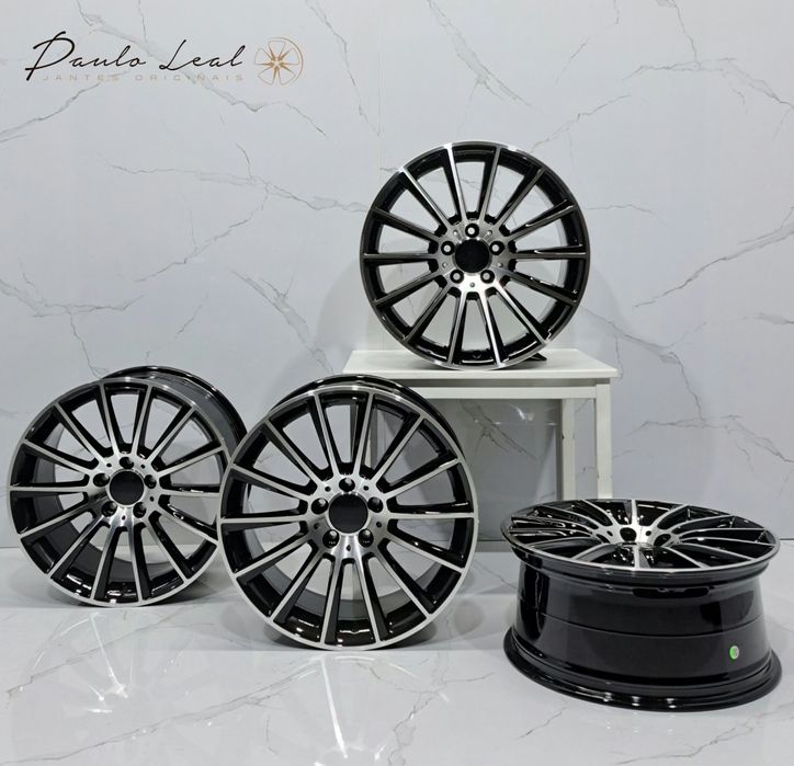 Jantes 18" LOOK Mercedes AMG turbine  A B CLA C E GLC W205 W213 5x112