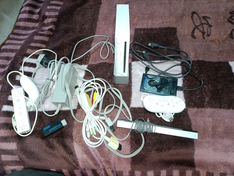Nintendo Wii hdmi dysk 1tb