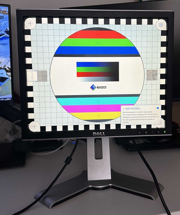 Monitor Dell 1707FPt 17" LCD 1280×1024 - Sprawny, Kompletny Zestaw