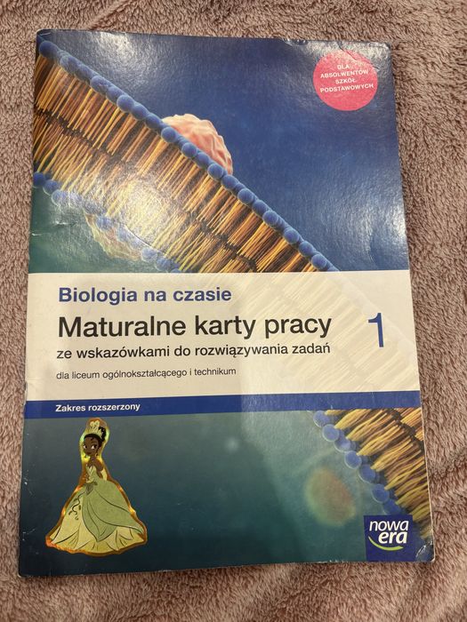 Maturalne karty pracy do klasy 1 liceum, zakres rozszerzony, Biologia na czasie, wydawnictwo Nowa Era