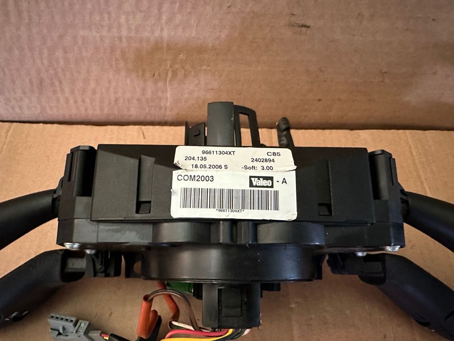 CONJUNTO DE MANETES FITA AIRBAG CITROEN C5 2 FASE 96611.304XT COM2003