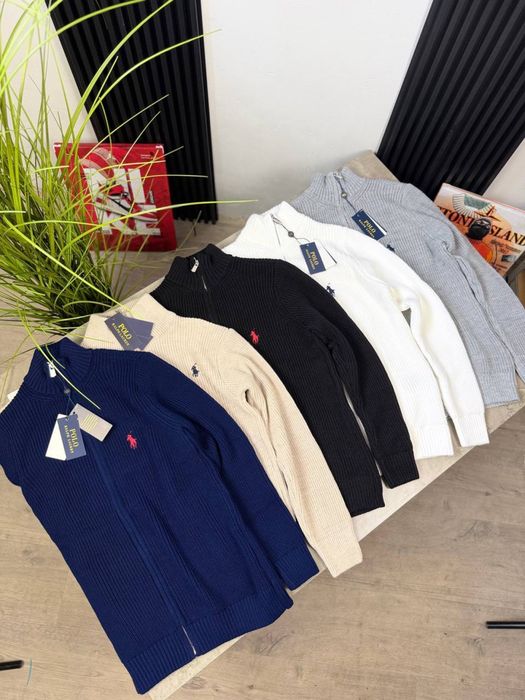 ‼️ БЕЗ ПРЕДОПЛАТ ‼️ Мужской свитер кардиган поло Polo Ralph Lauren | зипка поло кардиган polo | зипка поло Ральф / polo Ralph Lauren | old money