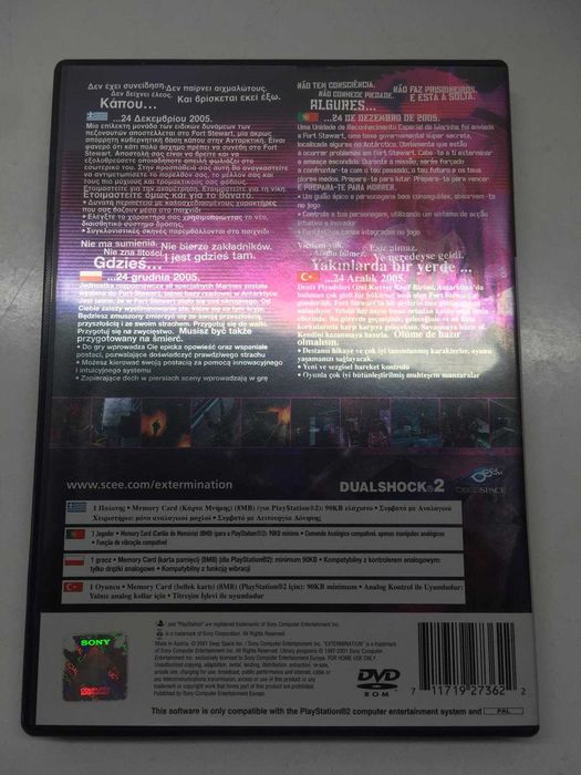 PS2 - Extermination425180189689139202