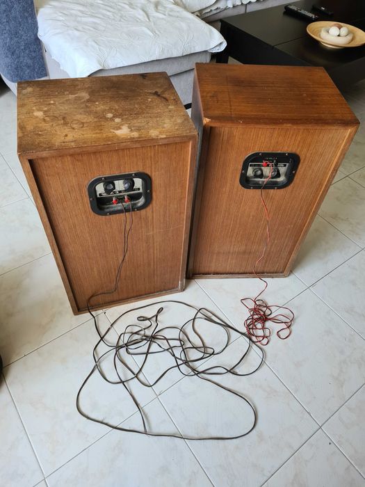 2 Colunas HI-FI CORAL 12SA-3 (1970)