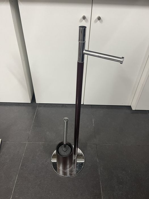 Suporte papel higiénico + piaçaba