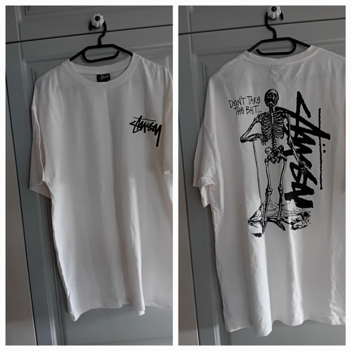 Stussy "Don't Take The Bait".Koszulka męska XL