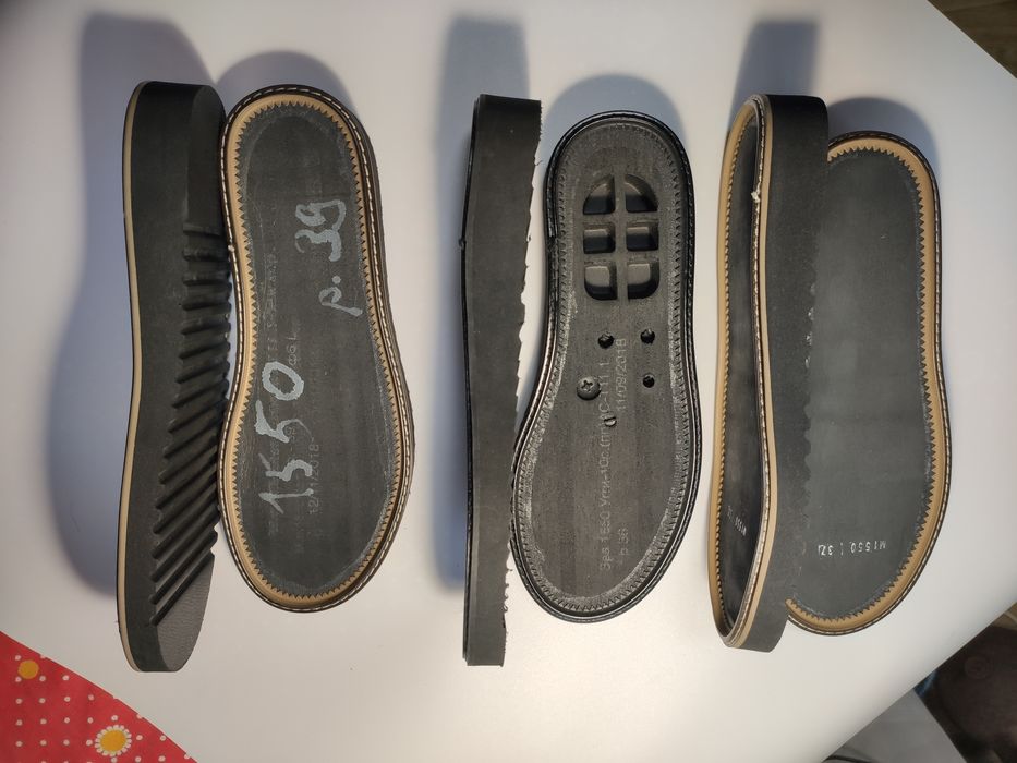 Подошва обувная ПУ, ЭВА