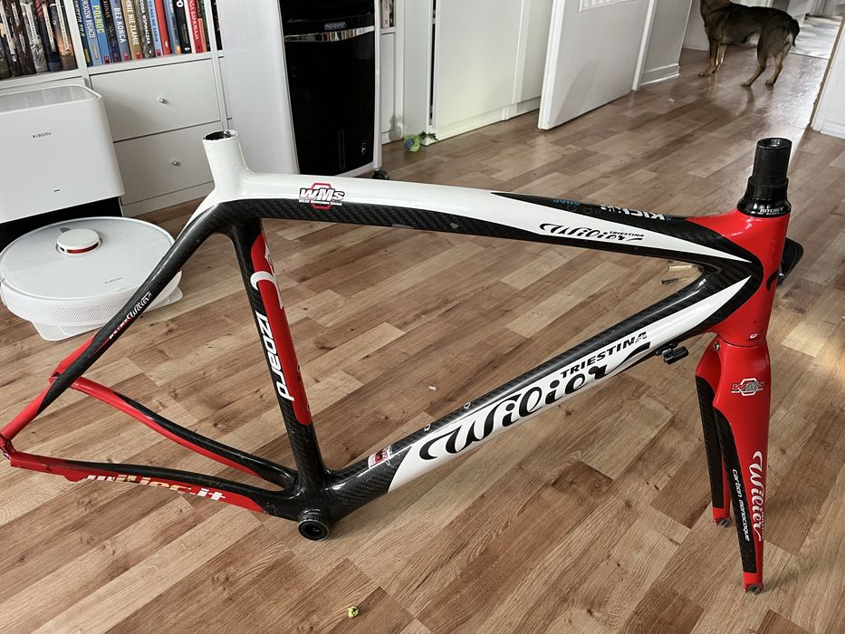 Frameset Carbon Wilier Triestina Izoard | Rama + Widelec + Stery + Suport | BEZ PĘKNIĘĆ