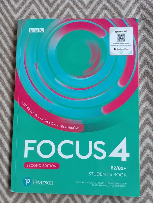 FOCUS 4 Student's Book B2/B2+ Second Edition Podręcznik języka angielskiego dla liceów i techników