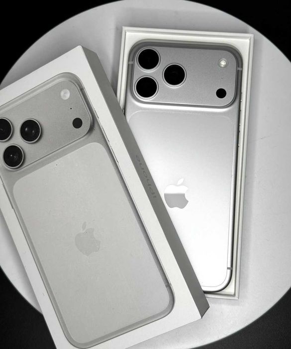 Apple iPhone 17 Pro 1 TB Silver Open box BAT 100% gw apple