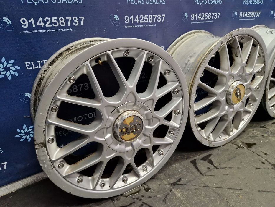 Jantes usadas 18 BBS RS2 RS795 5X112 BI PARTIDAS AUDI A4 B6