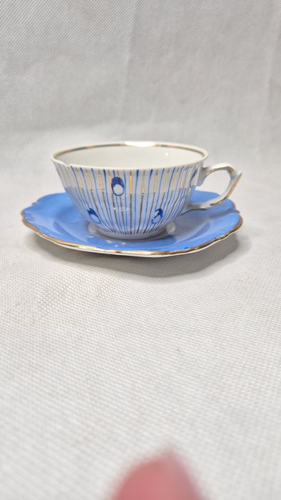 Kwiatogal Cepelia filiżanka stara porcelana prl pikasiak