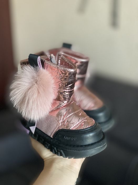 Ботіки зимові для дівчинки 25р.