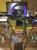 Volante e pedais PS3,entrada USB