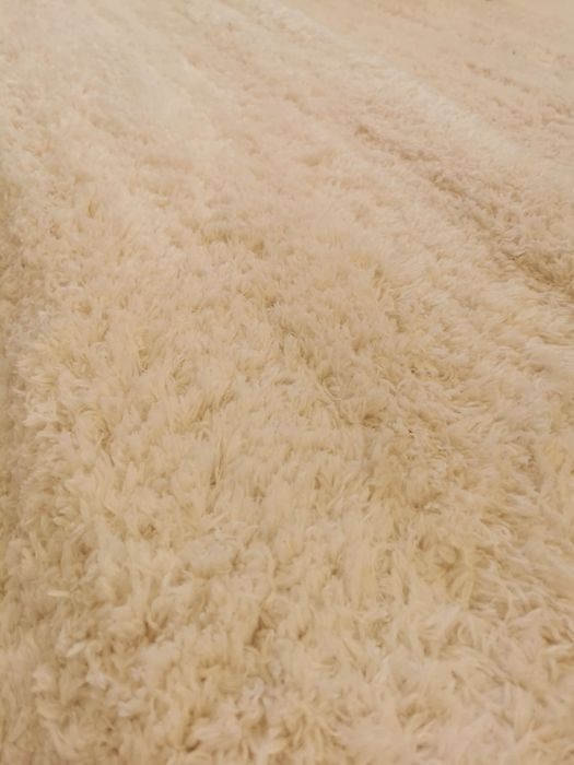 Dywan floko zola Shaggy kremowy 200 cm x 280 cm