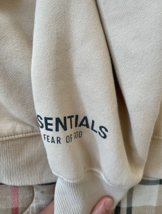 Hoddie Essentials bege