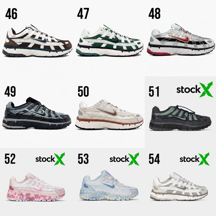 ВСЯ КОЛЕКЦІЯ‼️Кросівки Nike P-6000 Custom Унісекс, 36-46 Premium