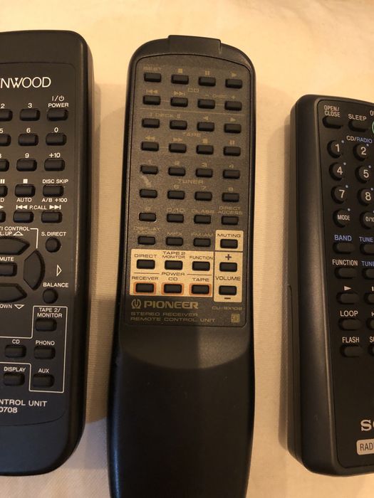 Pilot Pioneer, Sony, Kenwood