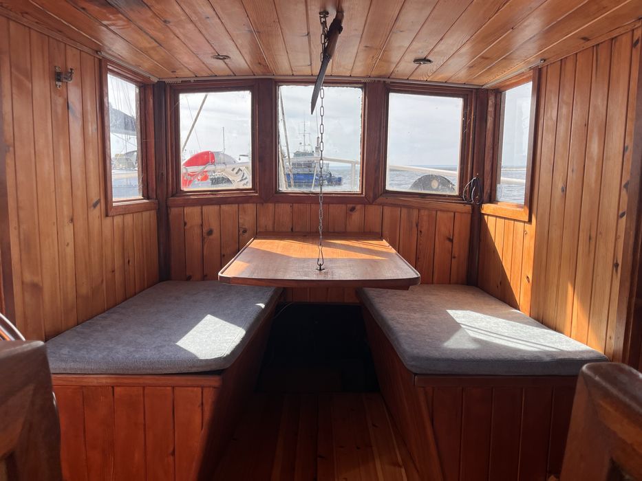 Jacht Kuter gaflowy Colin Archer 35 stóp klasyk