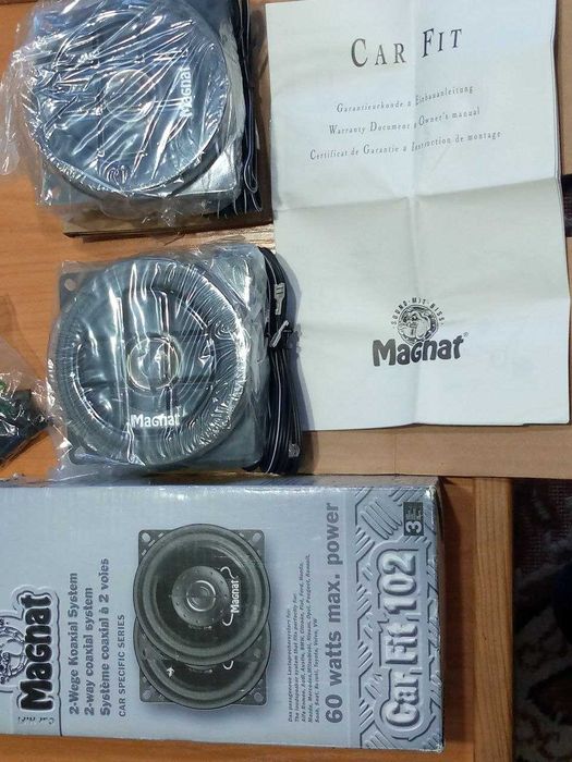 Автоколонки Magnat Car Fit 102, нові, 60 Вт