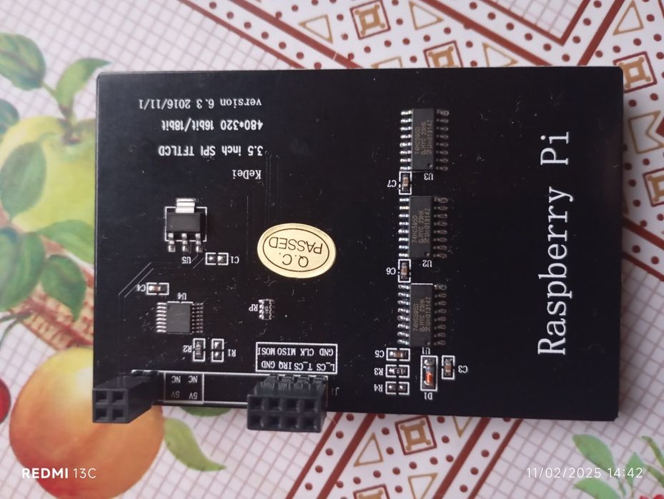 3.5 LCD raspeberry pi