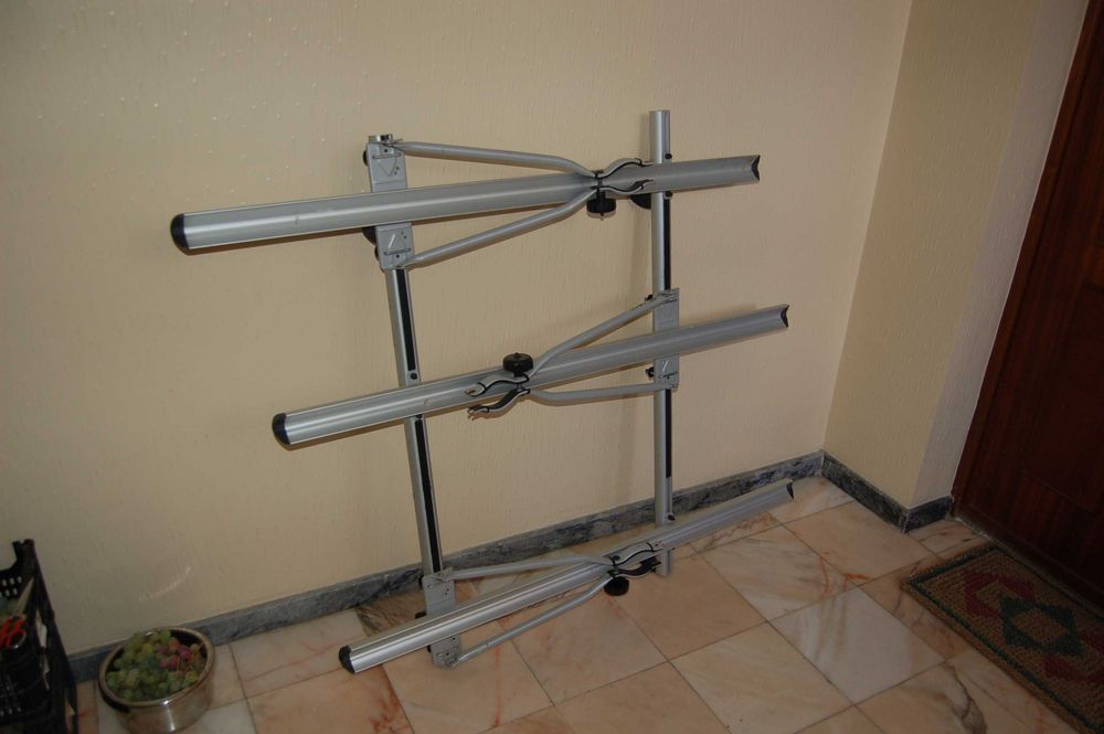 Barras Transversais para automovel para 3 bicicletas