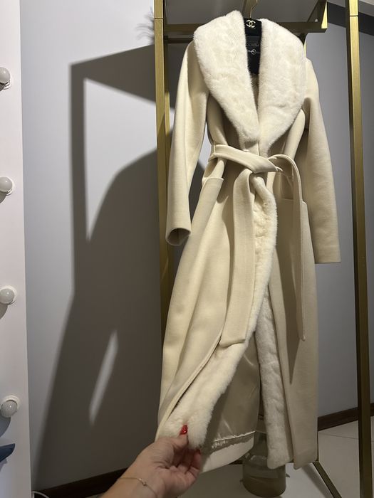 Пальто с норкой