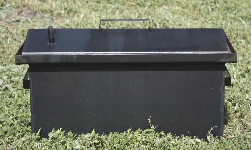 #️⃣ Домашняя коптильня з гидрозатвором. Коптилка для горячего копчения