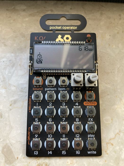 Teenage Engineering Pocket Operator ジャンク ポケットサイズのシンセ Teenage Engineering Pocket Operator