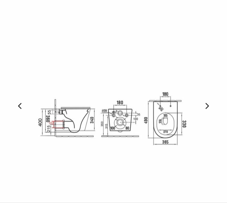 Roca Kit - Bastidor + Sanita suspensa + Placa/Botão