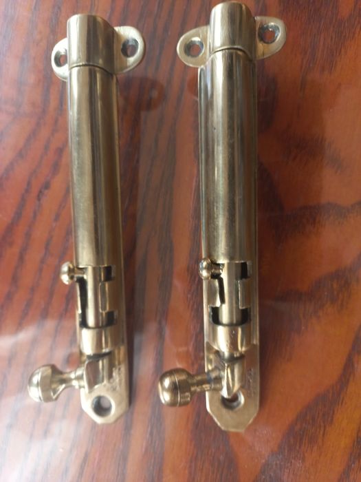 Бронзові шпингалети оконні. Старовинні.