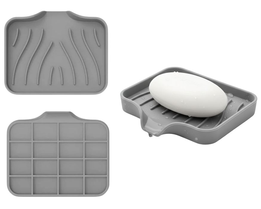 mata na mydło podstawka z odpływem mydelniczka do łazienki kuchni