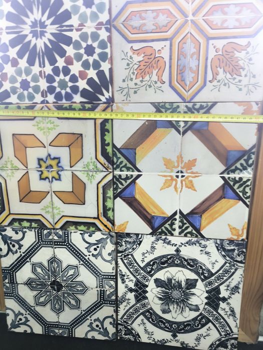 Imitação Azulejos Vintage - 6 peças