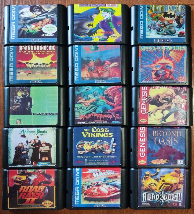 НАЛОЖКА! Картриджі Sega Mega Drive 2 - Мортал Комбат 2. Дивись тут!