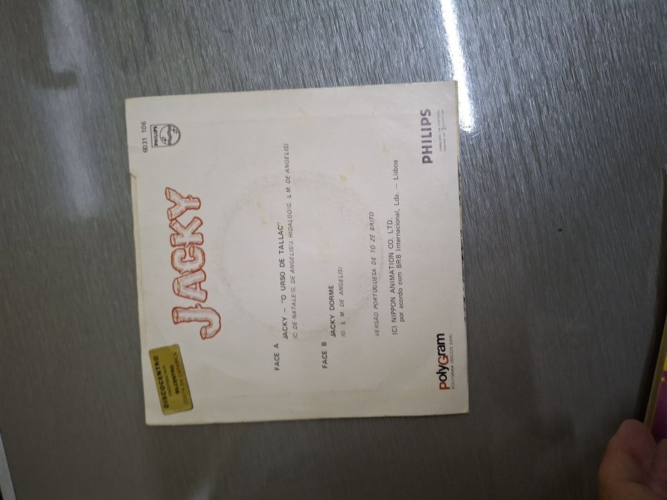 Single disco bd jacky urso tallac