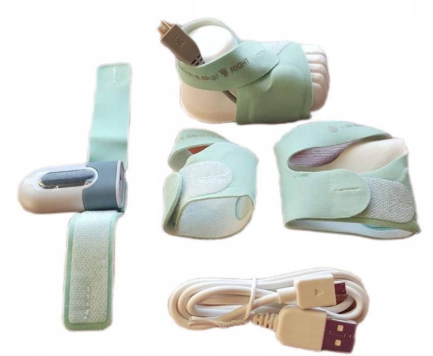 Pulsoksymetr Monitor snu oddechu tlenu PO5 dla niemowląt dzieci Alarm