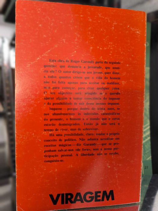 A Alternativa — Modificar o Mundo e a Vida (Garaudy)