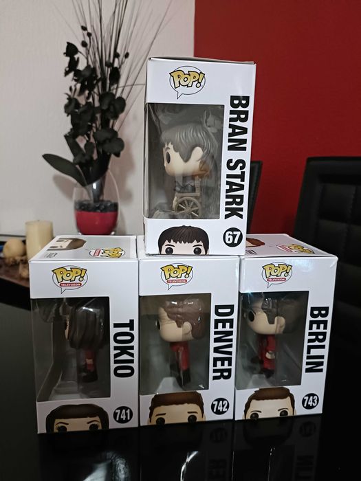 Pops novos e originais (Casa de Papel e Game of Thrones)