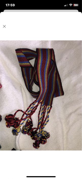 Сучасний пояс - ткана крайка, ручна робота