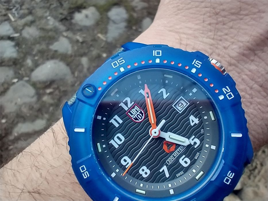 Luminox,diver ,nurek 200 m oryginał ,carbon