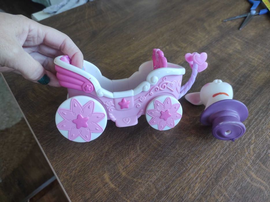 Игрушечная кукольная карета Hasbro, каретка для кукол