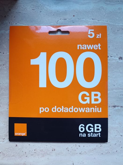 Złoty numer  _507_506_510__ Orange