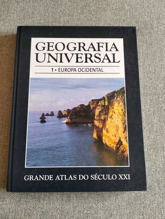 Livro "Geografia universal - Europa Ocidental"