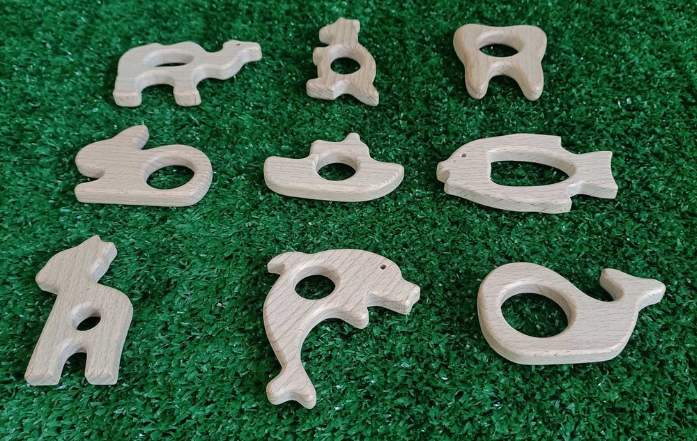 Zabawki Dla Małych Dzieci Drewniane 9szt Nowe Nr00311